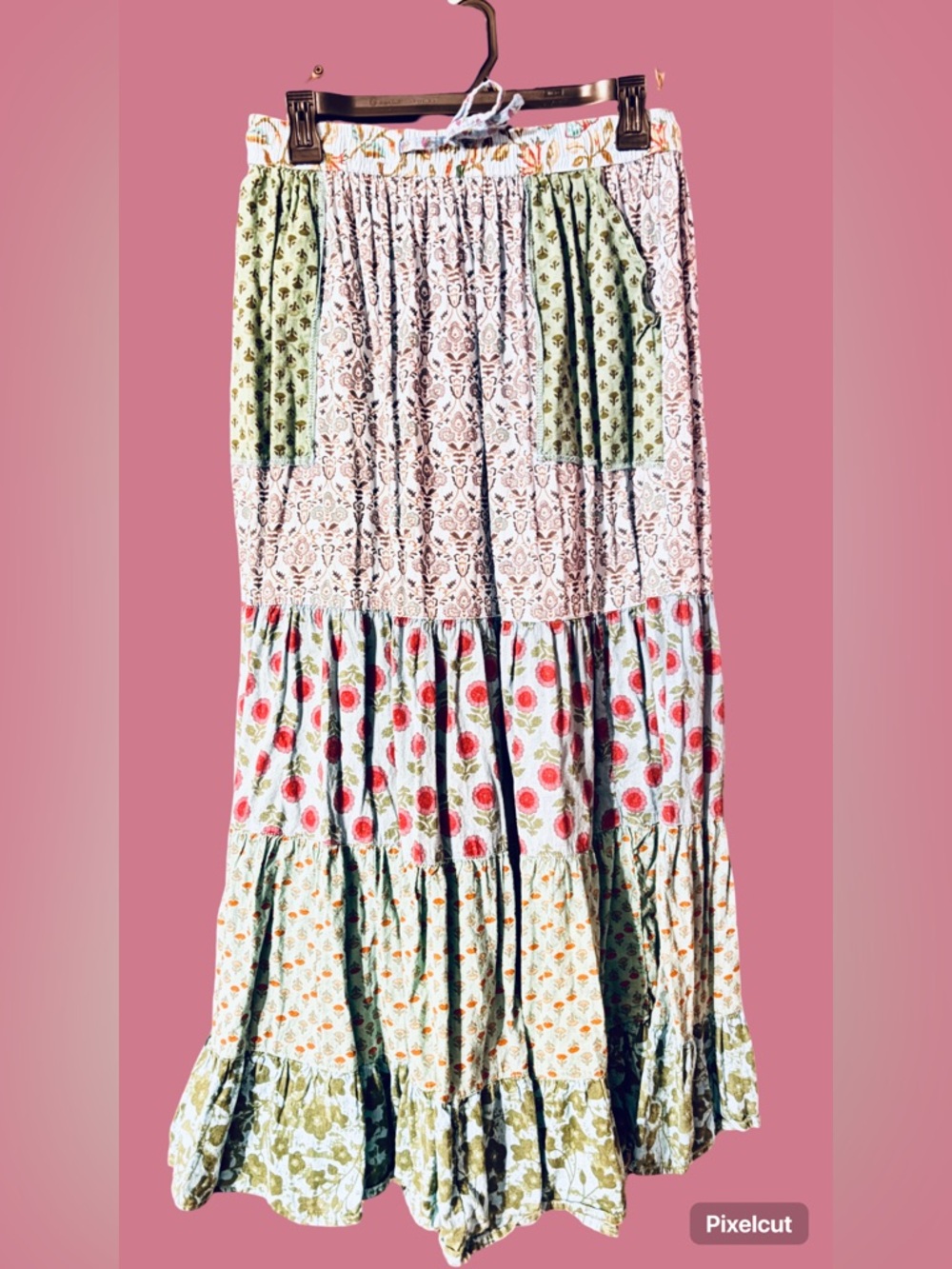Boho Wanderer Skirt – LL twirl Patchwork Piece hippie festival